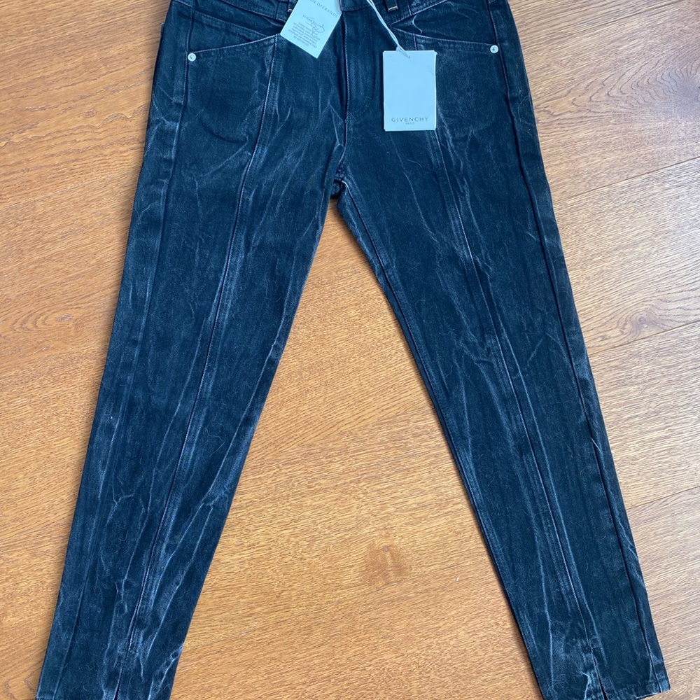 Givenchy High-Waisted Black Denim Jeans